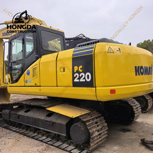Excavateur PC220-7 Komatsu d'occasion en bon état Original Japan Komatsu avec composants du moteur central Modèles PC78 PC60 Mini - Product Image 1