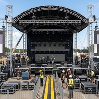 Topfinger - Estructura de Aluminio Arqueada de Alta Calidad con Sistema de Elevación, Certificación TUV, para Ferias Comerciales y Eventos