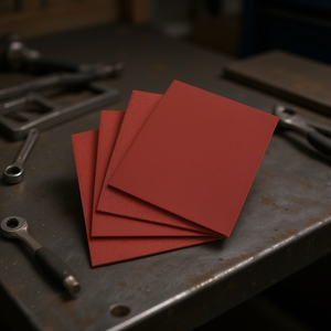 แผ่นผ้าขัดทรายคอรันดัม Ab1040 ขนาด 230x280 มม. สำหรับขัดโลหะ - Product Image 3