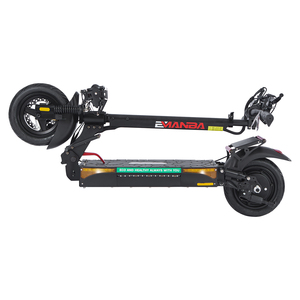 สกู๊ตเตอร์ไฟฟ้า USA Warehouse L12 48V 800W 13Ah ระยะทาง 18-25 ไมล์ ล้อ 10 นิ้ว สตาร์ท NFC พร้อมหน้าจอแสดงผล สกู๊ตเตอร์ไฟฟ้าพับได้สำหรับผู้ใหญ่ - Product Image 4