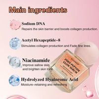 Sérum revitalisant intense S PDRN Peptide-8 pour lutter contre le vieillissement, l'hydratation, stimuler la production de collagène, réparer la barrière cutanée, éclaircir la peau, soin quotidien