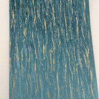 Haute qualité et protection de l'environnement 100% polyester maison textile lit rideau canapé Hollande velours bronzant tissu