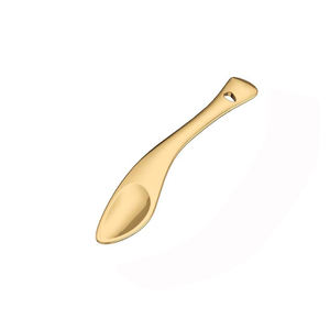 Cucchiaio Cosmetico in Metallo per <span class=keywords><strong>Crema</strong></span> Occhi/<span class=keywords><strong>Crema</strong></span> Viso/Applicatore Maschera, Strumento di Bellezza Igienico per Cosmetici Facciali - Product Image 3