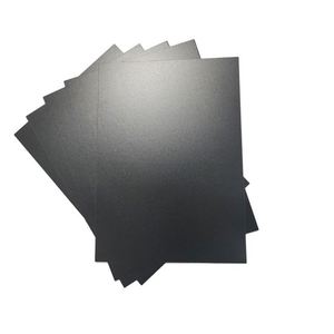 Vente en gros de feuilles de polypropylène de haute qualité de 0,5 mm, recyclées, 915x1220 mm, rouleau de feuilles de PP, noir givré, écologique, plastique de découpe - Product Image 3