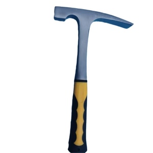 Outils <span class=keywords><strong>de</strong></span> prospection géologique sur le terrain : <span class=keywords><strong>Marteau</strong></span> à boue monobloc à tête plate et pointue avec manche en plastique pour l'exploration géologique et la travaux <span class=keywords><strong>de</strong></span> pierre - Product Image 5