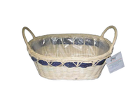 Viet Anh handgeweven ecologische rotan opbergmand voor fruit, vintage stijl, op maat gemaakte vorm, voor het serveren van vers fruit en desserts.