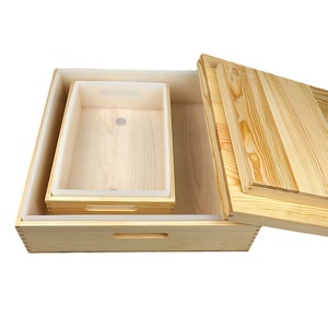 <span class=keywords><strong>2</strong></span>.<span class=keywords><strong>2</strong></span>/<span class=keywords><strong>2</strong></span>.5/8.8L Grande Retangular Quadrado Silicone Soap Moldes Artesanais Caixa De Brinde Grande Caixa De Madeira Molde De Silicone com Tampa - Product Image 2