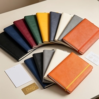 Carnet A5 en cuir PU avec logo personnalisé, cadeau d'affaires, agenda promotionnel, papeterie scolaire, journal pour étudiants, vente en gros