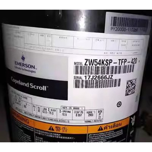 Compresor de Bomba de Calor Copeland Scroll ZW54KSP TFP 420 de 5Hp para Reemplazo de Aire Acondicionado - Product Image 1