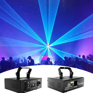 SHEHDS Nuove Tendenze 1W RGB Laser a Scansione con Effetto Pattern, Faro LED <span class=keywords><strong>Par</strong></span> con Corpo <span class=keywords><strong>in</strong></span> Alluminio e Flight Case per Spettacoli di Luci Laser - Product Image 2