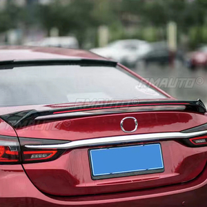 Aileron de coffre arrière en plastique ABS peint noir rouge blanc avec lumière LED pour Mazda 6 ATENZA 2014-2020 - Product Image 5