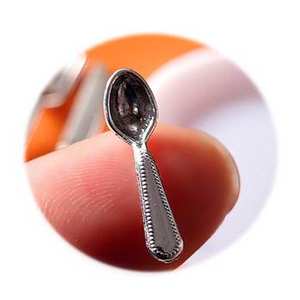 Venda imperdível kit de faca e colher de garfo kawaii, estatueta de casa de bonecas em miniatura, utensílios de mesa para decoração de cozinha, fornecedor - Product Image 4