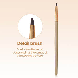 MAANGE Juego de 9 Brochas de Maquillaje Profesionales para Base, Corrector, Rímel, <span class=keywords><strong>Cejas</strong></span>, Viaje, Marca Privada - Product Image 4