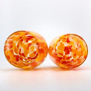 600ml Large Long Stem Tortoise Leopard Print Design Wine <b>Glass</b> Set Hand Made Wine <b>Glasses</b> for Party Gift - Product Image 5