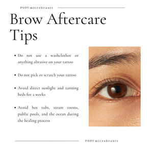 Gel Lenitivo POPU per Microblading e PMU, Gel Riparatore per Tatuaggio Sopracciglia con Ceramide e Peptidi - Product Image 5