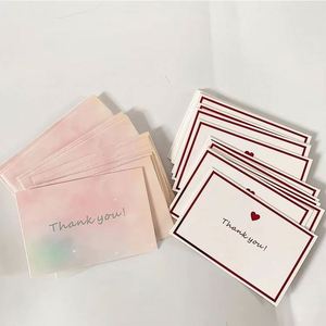 Carte de vœux personnalisée de haute qualité pour mariage et affaires, aspect feuille d'or de luxe, carte postale de remerciement en papier, pour le shopping - Product Image 2