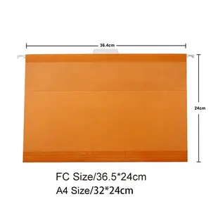 SAITAO Office Suppliers A4/FC Hanging File Folders Letter Size Multi-Color Heavy Duty Hanging File Folder Organizer