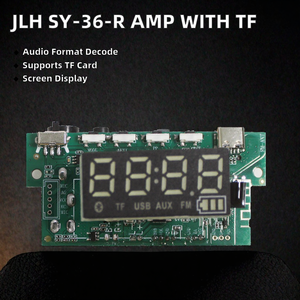 ホットセール JLH SY-36-R シングルパワーアンプスピーカー 32GB TFカード対応 スクリーンディスプレイ MP3オーディオデコードボード搭載 - Product Image 5