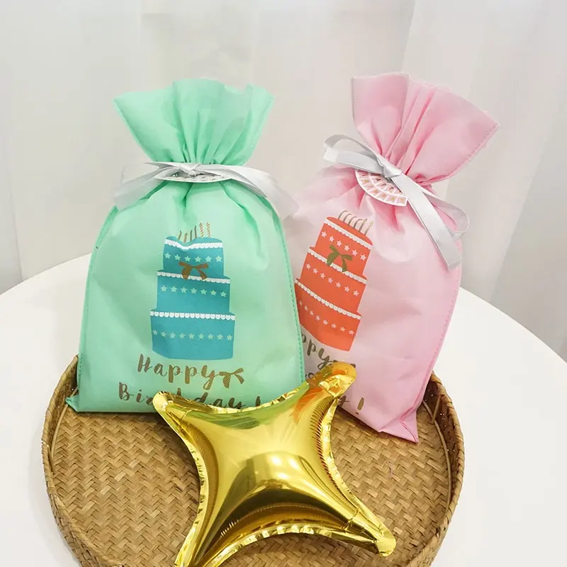Where Can I Buy Birthday Bags Near Me Which Is Non Woven Drawstring Pouch