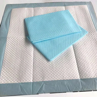 Alèses d'incontinence jetables OEM 60x90cm, très absorbantes, imperméables, pour soins infirmiers, 2 couches de pâte de cellulose