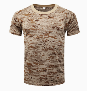 Camisetas de Camuflaje Selva DF131, 4 Colores, Cuello Redondo, Secado Rápido - Product Image 3