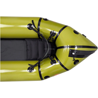 Dernière aventure de rafting sur la rivière Yanlyn Kayak gonflable simple Canoë Self Bailer White Water Packraft