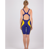 Meilleure Vente Maillot de Bain Une Pièce Femme Uni Séchage Rapide Anti-UV Prix Abordable Stock Liquidation Surplus Annulé Course