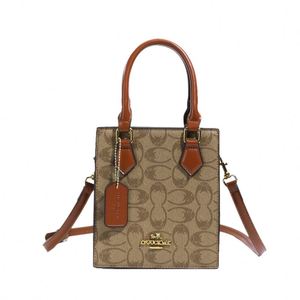 Bolso de Mano Cuadrado de Nuevo Estilo para Mujer, con Cierre de Cremallera Lujoso y duradero bolso de diseñador de PU antirrobo. Poliéster - Product Image 5