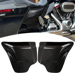 Paneles Laterales Negros de Fibra de Carbono VPZMT Fabricados en EE. UU. para Harley Davidson Touring Road King Road Glide Electra Glide Street Glide - Product Image 5