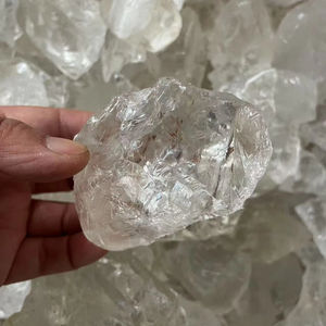 Venta al por mayor Natural <span class=keywords><strong>Asai</strong></span> cristal blanco cuarzo raro crudo cristal en bruto artesanías para decoración del hogar y regalos - Product Image 5