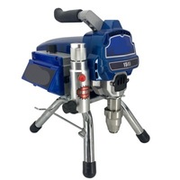 Alat Semprot Cat Airless Tekanan Tinggi - Pistol Semprot Cat Listrik Tanpa Kabel Profesional