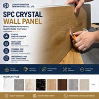 Panneau mural SPC imperméable pour salle de bain d'hôtel, prix bas, panneaux muraux en SPC imitation marbre