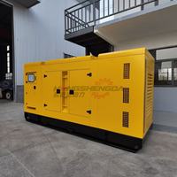 Groupe électrogène diesel série Weichai 100/200/300 kW 380 V triphasé silencieux avec ATS automatique et télécommande, tout en cuivre, sans balais, refroidissement par eau