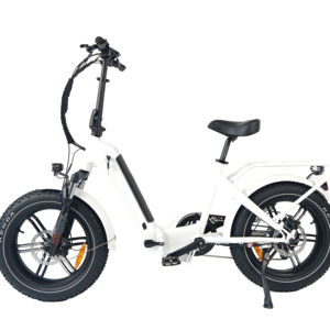QUEENE/nouveau vélo électrique pliant à gros pneus à suspension complète alimenté au lithium caché vélo électrique pliant - Product Image 2