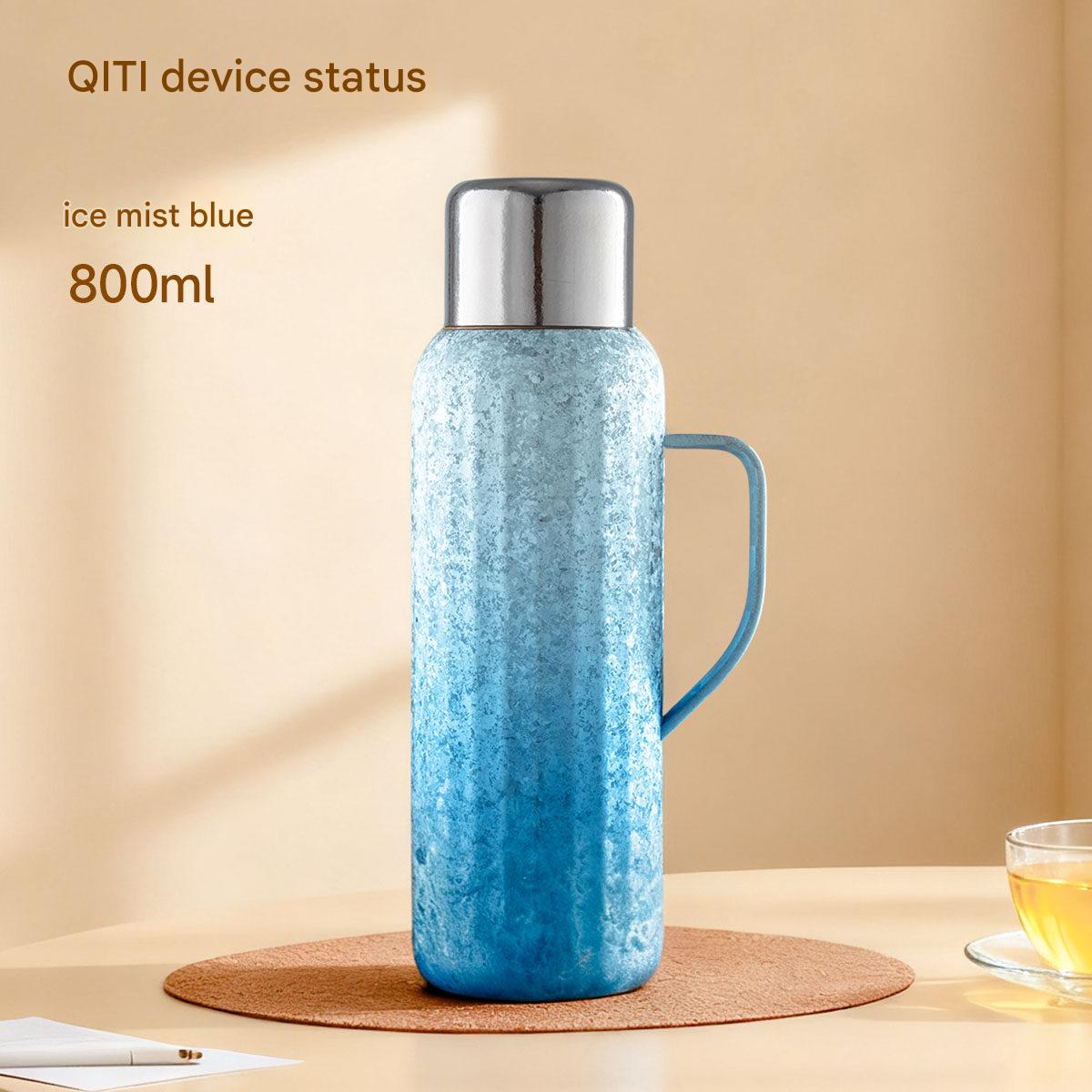 Bleu étoilé, gobelet de 800 ml - brosse de nettoyage - manchon pour gobelet