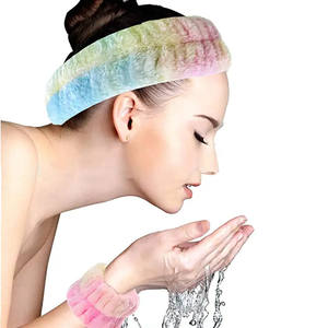 BELLEWORLD-bandas para la cabeza de tinte de franela, accesorios esponjosos para la cabeza, diadema de maquillaje para spa, <span class=keywords><strong>2022</strong></span> - Product Image 5