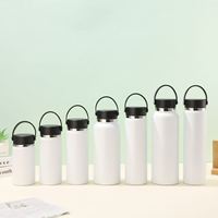 Bouteille isotherme Kecolove à double paroi, plusieurs capacités, avec logo personnalisé, poignée, anti-fuite, pour sport, vente en gros