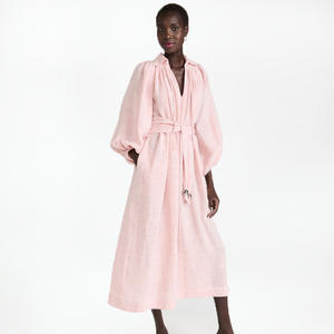 <span class=keywords><strong>Abito</strong></span> da donna personalizzato elegante e comodo <span class=keywords><strong>lungo</strong></span> con maniche <span class=keywords><strong>a</strong></span> <span class=keywords><strong>palloncino</strong></span> <span class=keywords><strong>a</strong></span> collo <span class=keywords><strong>a</strong></span> v Maxi <span class=keywords><strong>abito</strong></span> in garza pieghettato musulmano - Product Image 1