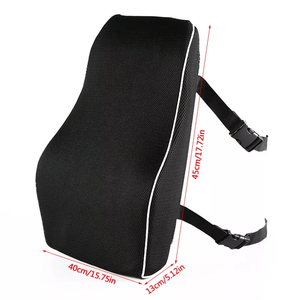 Эргономичная подушка для поясничной поддержки офисного кресла с эффектом памяти для облегчения боли в пояснице - Product Image 3