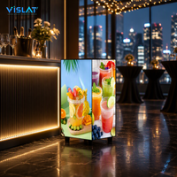 Écran vidéo LED VISLAT Premium P2.5 en forme de cube géométrique à haute luminosité pour la publicité et les spectacles en intérieur