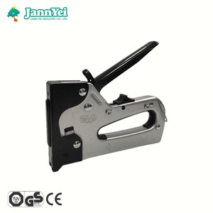 DIY Grade Pneumatic & Manual Wire Cable Stapler Wood <b>Power</b> Source JY819 Industrial Heavy Duty Manual Staple Gun - Product Image 1