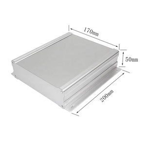 Boîtier de dissipateur thermique en aluminium extrudé, boîtier électronique en aluminium, boîtier en aluminium pour l'électronique, dissipateur thermique en aluminium extrudé - Product Image 6