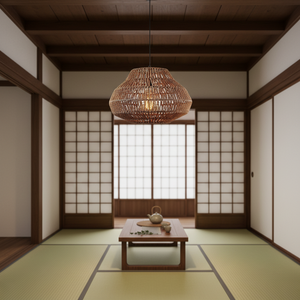 Lustre en <span class=keywords><strong>bambou</strong></span> style pastoral américain, art en rotin d'Asie du Sud-Est pour la maison, la villa, le restaurant, l'hôtel, le magasin, <span class=keywords><strong>suspension</strong></span> pour l'éclairage - Product Image 4