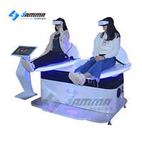 Tapis volant fou vr jeu de simulation montagnes russes vr jeu vr toboggan