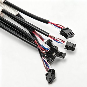 Kabel Harness Konektor Ujung Ganda Kustom dengan Selubung Fiberglass Tahan Suhu Tinggi untuk Peralatan & Perlengkapan Rumah Tangga - Product Image 3