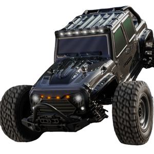 Véhicule RC tout-terrain électrique à l'échelle 1:16, 4 roues motrices, haute vitesse, haute puissance, contrôle synchronisé, construction métallique durable - Product Image 1