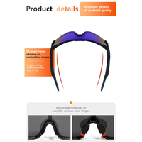 Lunettes de cyclisme intelligentes sans fil OEM avec fonction d'appel musical BT et assistant vocal QY-Pro1, lunettes de soleil polarisées unisexes