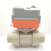 Válvula solenoide de interruptor de límite de efecto simple doble FRPP UPVC PPH válvula de mariposa de oblea neumática válvula de bola de 2 vías y 3 vías