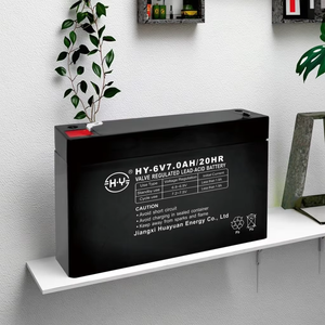 Có thể sạc lại 6V 7Ah nhà máy chì axit r Pin cho up khẩn cấp ánh sáng điện tử Quy mô Pin - Product Image 1