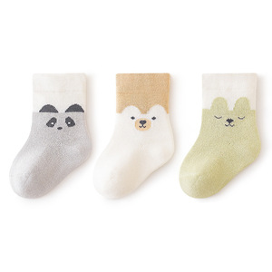 3 Paar Pack Pasgeboren <span class=keywords><strong>Baby</strong></span> Sokken <span class=keywords><strong>Set</strong></span> Unisex Jongen Meisje 0-6 Maand Nieuw Geboren Schattige Gekamde Katoenen <span class=keywords><strong>Baby</strong></span> Sokken - Product Image 5